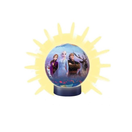 Puzzle 3D luminos Frozen 72 piese